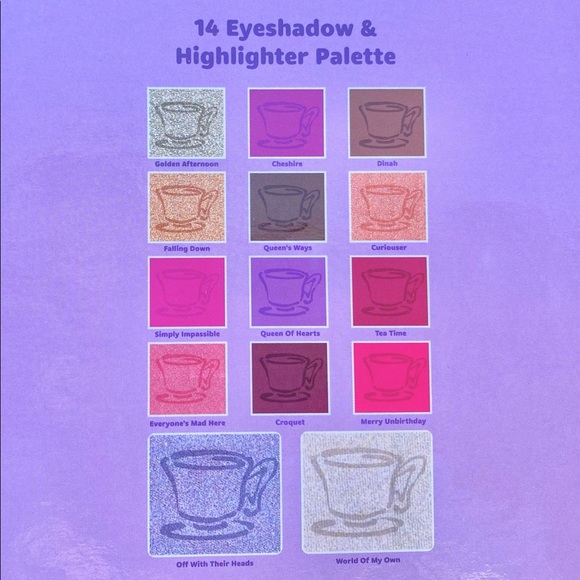 Alice in Wonderland💖Eyeshadow Palette - Picture 6 of 8